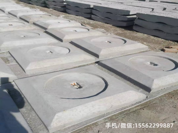 榆树1400×1400混凝土电杆底盘